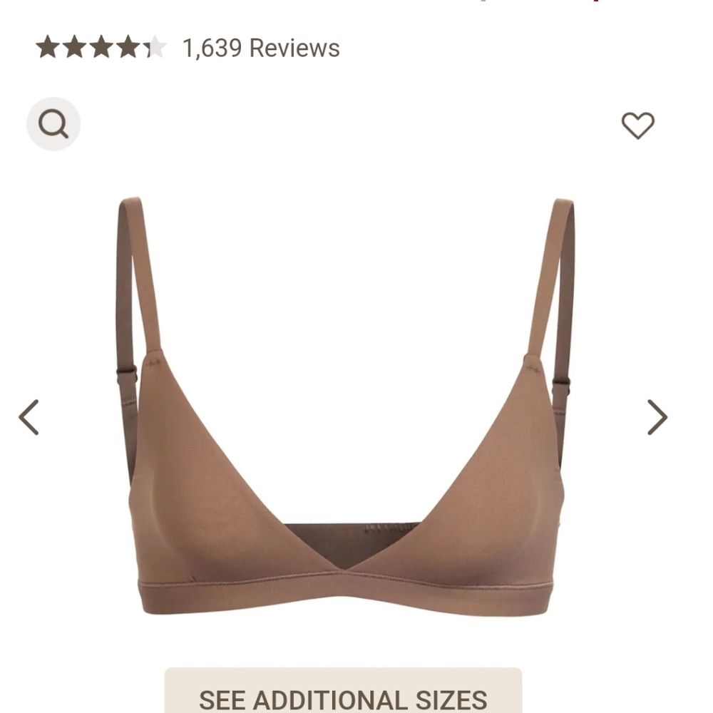 Skims triangle bralette